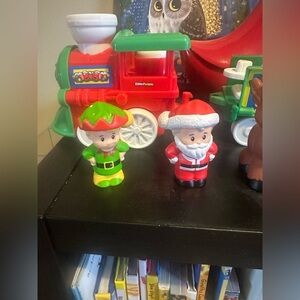 Fisher price little people Christmas train play set